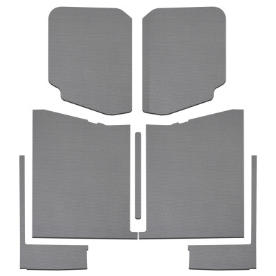 DEI 2020-2023 Jeep Gladiator Leather Look Headliner Complete Kit 7-pc - Gray