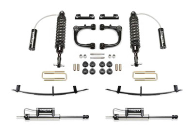 Fabtech 2016-2022 Toyota Tacoma 2WD/4WD 3in UCA System w/DL 2.5 Resi Coilover & Rear DL 2.25 Resi Shocks