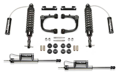 Fabtech 2016-2023 Toyota Tacoma 2WD/4WD 3in UCA System w/DL 2.5 Resi Coilovers & Rear DL Resi Shocks