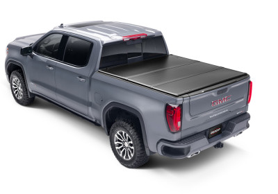 Undercover Hard Folding Tonneau Cover, Aluminum Panels - 2016-2023 Toyota Tacoma Double Cab 5ft - TR46014