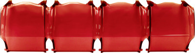 Rigid Industries 10In LED Light Bar Red product photo