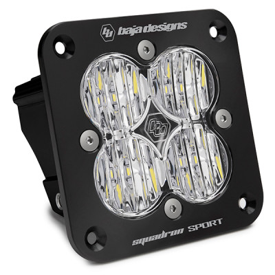 Baja Designs Squadron Sport Wide Cornering LED Light Pod Black product photo