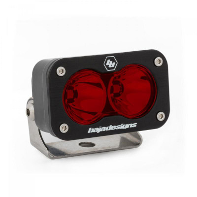 Baja Designs S2 Spot LED Light Pod Red product photo