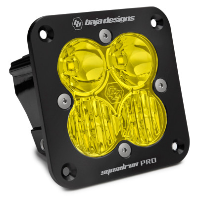 Baja Designs Squadron Pro Driving/Combo LED Light Pod Amber product photo