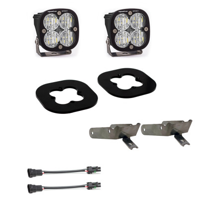 Baja Designs 11-16 Ford Super Duty Squadron Pro Fog Pocket Kit product photo