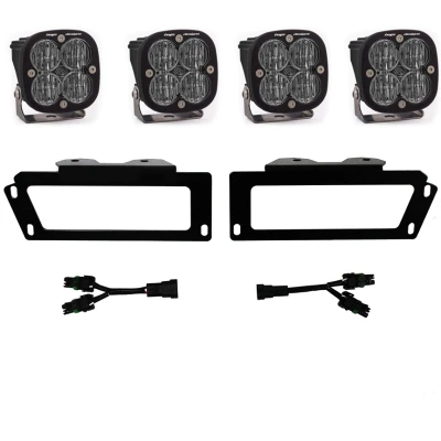 Baja Designs 2009-2012 Ram 2500/3500 Fog Pocket Kit White product photo