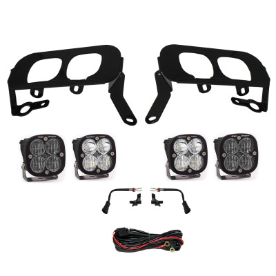 Baja Designs 14-15 Silverado 1500 Fog Pocket Kit Amber product photo