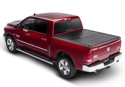 BAK Industries Hard Folding Tonneau Cover, Aluminum Panels - 2022-2026 Toyota Tundra 5.5ft Bed - 772440