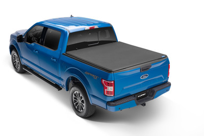 LUND Soft Roll-Up Tonneau Cover, Vinyl - 2022-2026 Toyota Tundra 5.7ft Bed Tonneau Twill - 958224