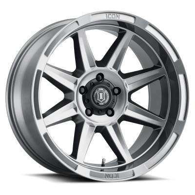 ICON Bandit Gunmetal Wheel 20x10 product photo
