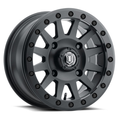 ICON Compression Satin Black Wheel 15x7 product photo