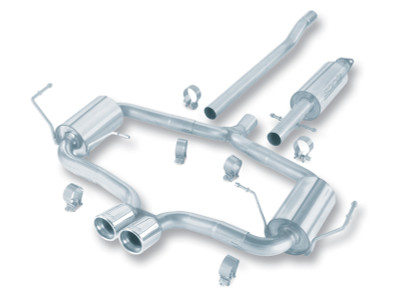Borla 04-06 Mini Cooper S (Incl. Convertible) Aggressive Cat-back