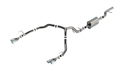 Borla 2021-2026 Tahoe / Yukon 5.3L V8 2/4WD 4DR 3in/2.75in S-Type Cat-Back Exhaust w/ Chrome Tips