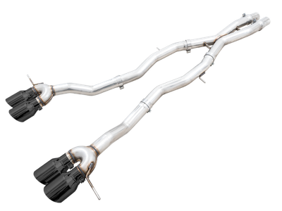 AWE Tuning Track Edition Catback Exhaust for BMW G8X M3/M4 | Diamond Black Tips | 3020-42482