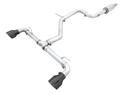 AWE Tuning 2022-2025 VW GTI MK8 Track Edition Exhaust | Diamond Black Tips | 3020-33658