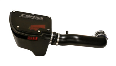 Corsa 12-18 Jeep Wrangler JK 3.6L V6 Closed Box Air Intake w/ DryTech 3D Dry Filter