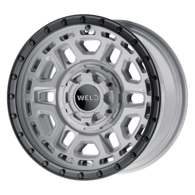 Weld Off-Road W169 Gray Wheel 17x9 | 5x114.3 BC (5x4.5) / 5x127 BC (5x5) | +127 Offset - fits Jeep Wrangler JL 2018-2026, Jeep Wrangler JK 2007-2018, Jeep Gladiator JT 2020-2026