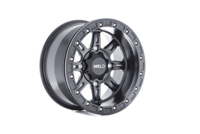 Weld Off-Road UTV RF Series Cheyenne U510 15x10 Cheyenne Beadlock 4x136 5BS Satin BLK Wheel - U510B0042500