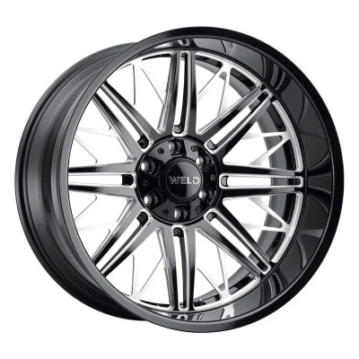 Weld Off-Road W145 22X12 Cascade 5X139.7 5X150 ET-44 BS4.75 Gloss Black MIL 110.2 Wheel - W14522070475