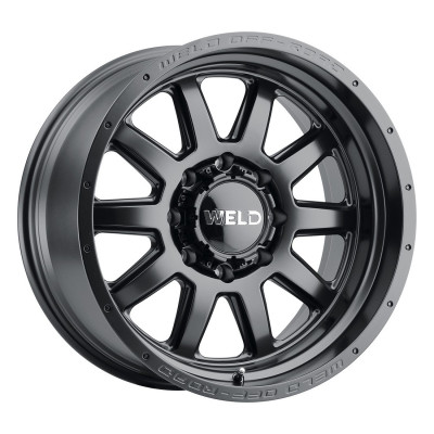 Weld Off-Road W101 20X10 Stealth 6X135 6X139.7 ET-18 BS4.75 Satin Black 106.1 Wheel - W10100098475