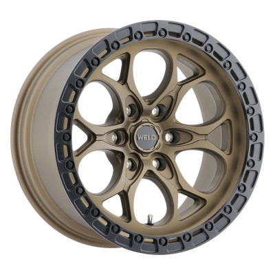 Weld Off-Road Ledge Six Satin Black Wheel 20x9 | 6x135 BC - fits Ford F-150 2004-2026, Ford F-150 Raptor 2010-2026, Ford Expedition 2003-2026, Lincoln Navigator 2003-2026