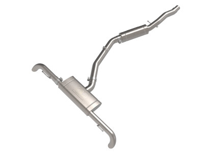 aFe MACH Force-Xp 17-21 Audi Q5 L4-2.0L (T) 3in to 2.5in Stainless Steel Cat-Back Exhaust System - 49-36447