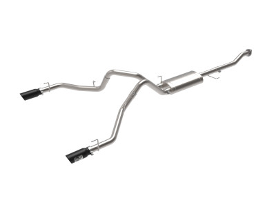 aFe Vulcan Series 3in 304SS Cat-Back w/ Black Tips 15-20 Ford F-150 V6 2.7L/35L(tt) / V8 5.0L - 49-33130-B