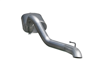 aFe MACHForce XP Exhausts Cat-Back SS-409 EXH CB Jeep Wrangler TJ 97-06 I6-4.0L HT afe49-46203 - 49-46203