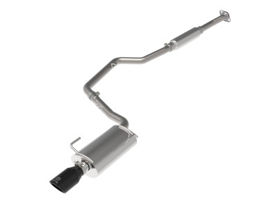 aFe POWER Takeda 12-16 Subaru Impreza 2.0L 2.5in 304SS CB Exhaust w/ Black Tips - 49-36052-B