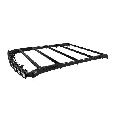 KC HiLiTES 15-20 Ford F-150/Raptor SuperCrew 57in M-Rack Pro6 Light Bar Roof Rack System - 92254