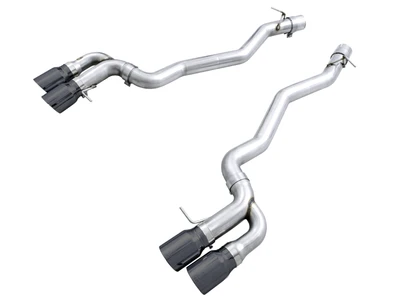 AWE Tuning 2018-2023 BMW F90 M5 Track Edition Axle-Back Exhaust- Black Diamond Tips | 3020-43077