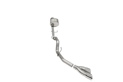 Corsa 2021-2025 Ford F-150 Regular Cab/6.5in Bed 5.0L V8 Xtreme Cat-Back Single Side Exit-Polished
