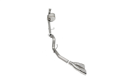 Corsa 2021-2025 Ford F-150 Regular Cab/ 8in Bed 5.0L V8 Xtreme Cat-Back Single Side Exit-Polished