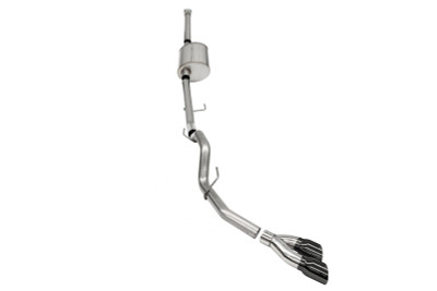 Corsa 2021-2025 Ford F-150 SuperCrew/6.5in Bed 5.0L V8 Sport Cat-Back Single Side Exit-Black PVD