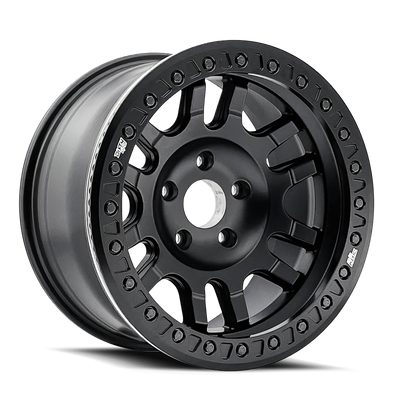 Dirty Life 9314 Canyon Race 17x9 / 5x127 BP / -38mm Offset / 71.5mm Hub Matte Black Wheel