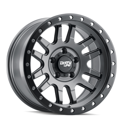 Dirty Life 9309 Canyon Pro Wheel 17x9 | 5x127 BC (5x5) | -38 Offset - fits Jeep Wrangler JL 2018-2026, Jeep Wrangler JK 2007-2018, Jeep Gladiator JT 2020-2026, Jeep Commander 2006-2010, Chevrolet C/K1500 2WD 1967-1998, and 7 more