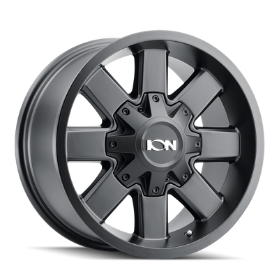ION Type 141 18x9 / 6x135 BP / 18mm Offset / 106mm Hub Satin Black Wheel
