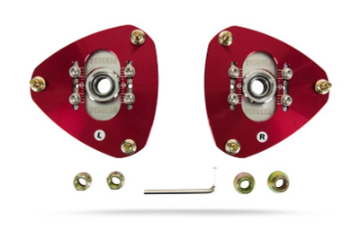 Pedders 2015+ Ford Mustang Front Strut Mount Adjustable Camber Plates (for Kit ped-160099)
