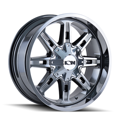 ION Type 184 17x9 / 6x135 BP / 0mm Offset / 106mm Hub Chrome Wheel