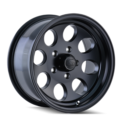 ION Type 171 16x8 / 8x170 BP / -5mm Offset / 130.8mm Hub Matte Black Wheel