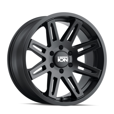 ION Type 142 18x9 / 8x165.1 BP / 0mm Offset / 130.8mm Hub Matte Black Wheel