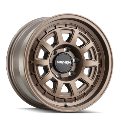 Mayhem 8303 Voyager 17x8.5 / 5x127 BP / 0mm Offset / 78.1mm Hub Dark Bronze Wheel