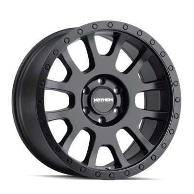 Mayhem 8302 Scout 18x9 / 5x127 BP / 0mm Offset / 78.1mm Hub Matte Black Wheel