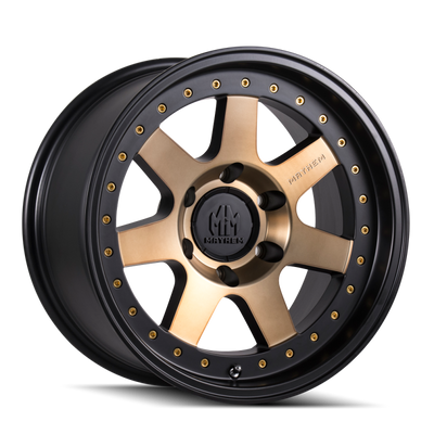Mayhem 8300 Prodigy Matte Black Wheel 17x9 | 5x127 BC (5x5) | -6 Offset - fits Jeep Wrangler JL 2018-2026, Jeep Wrangler JK 2007-2018, Jeep Gladiator JT 2020-2026, Jeep Commander 2006-2010, Chevrolet C/K1500 2WD 1967-1998, and 7 more