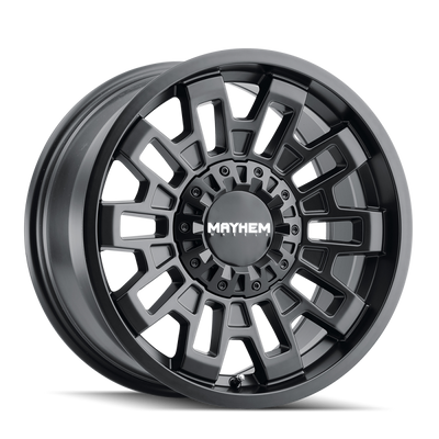 Mayhem 8113 Cortex Matte Black Wheel 18x9 | 5x127 BC (5x5) | +0 Offset - fits Jeep Grand Cherokee SRT 2006-2021, Jeep Grand Cherokee Trackhawk 2018-2021, Dodge Durango SRT 2018-2026, Jeep Wrangler JL 2018-2026, Jeep Wrangler JK 2007-2018, and 10 more