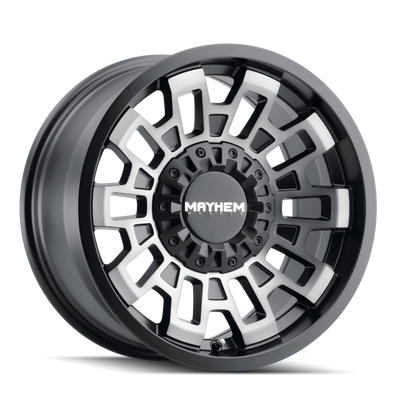 Mayhem 8113 Cortex 18x9 / 6x135 BP / 0mm Offset / 106mm Hub Matte Black w/ Dark Tint Wheel