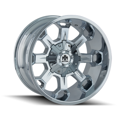 Mayhem 8105 Combat 17x9 / 6x135 BP / -12mm Offset / 106mm Hub Chrome Wheel