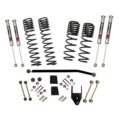 Skyjacker Diesel 3.5-4in Dual Rate Long Travel Sus Lift Kit w/M95 Monotube Shocks - 2020-2025 2018-2025 Jeep Wrangler JL 4WD - JL40BPMLTD