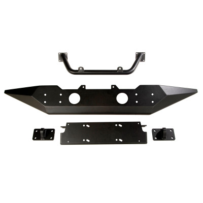 Rugged Ridge Spartan Front Bumper SE W/Overrider 2018-2025 Jeep Wrangler JL/JT - 11548.42