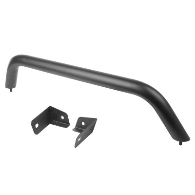 Rugged Ridge Arcus Front Bumper Tube Overrider Black 2018-2025 Jeep Wrangler JL - 11549.03